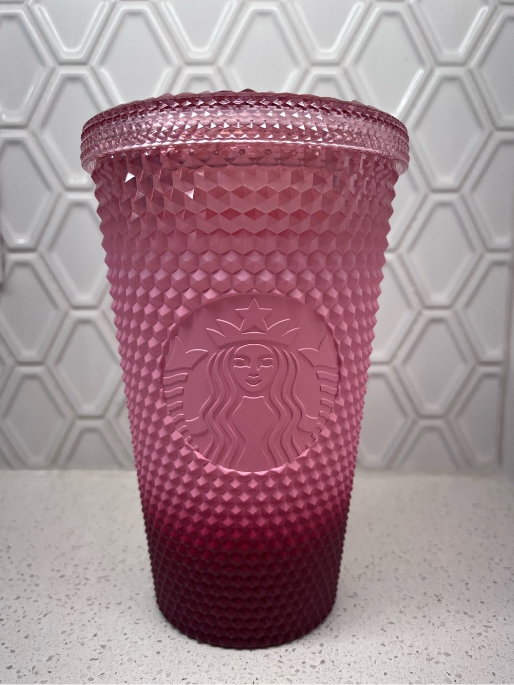 Starbucks Waxberry Ombre Studded Tumbler Holiday Collection 2022 * No Straw *